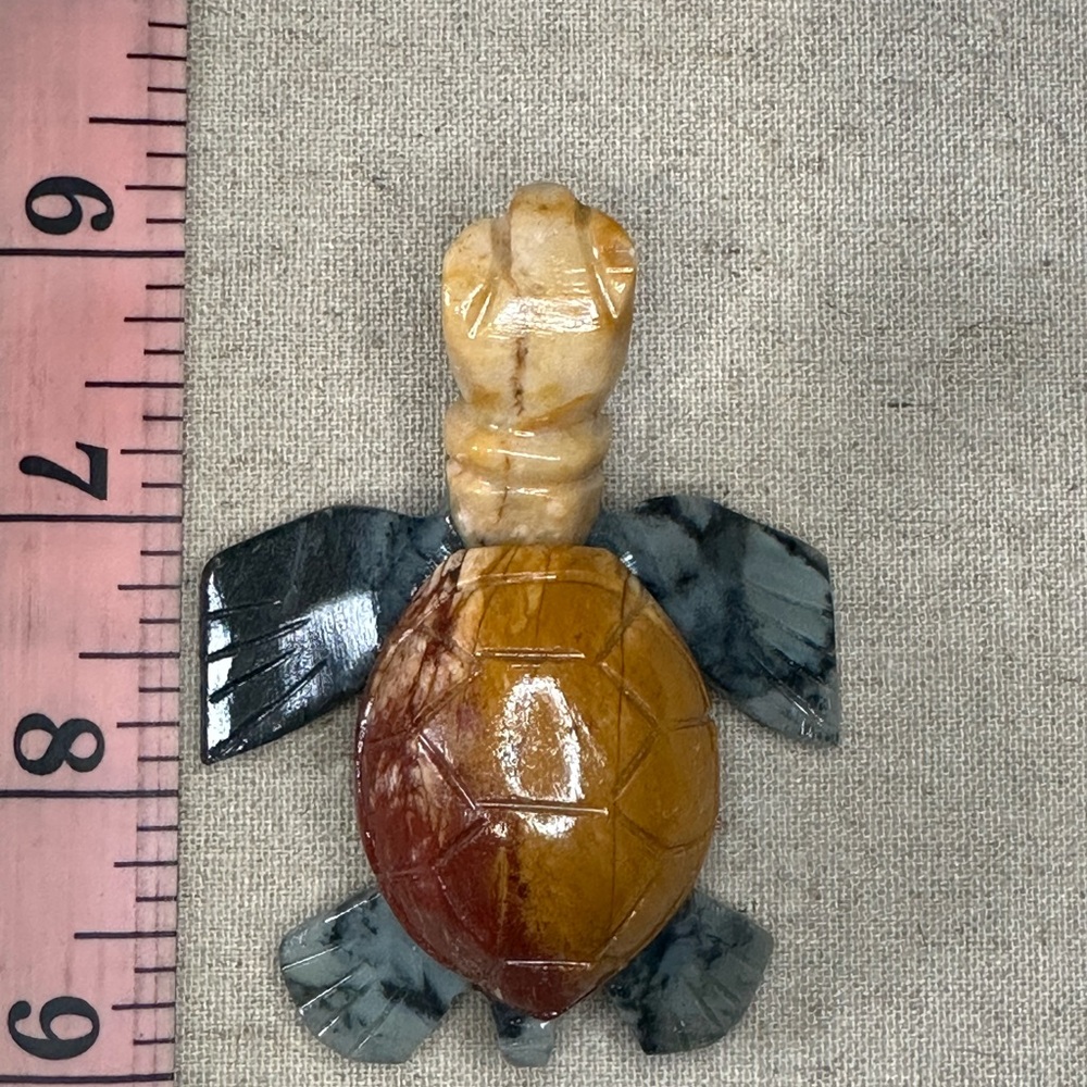 Handcrafted SoapStone Turtle Carving